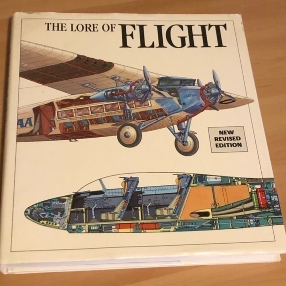 The Lore of Flight by John W.R. Taylor 1971 Barnes & Noble Books Large Hardcover